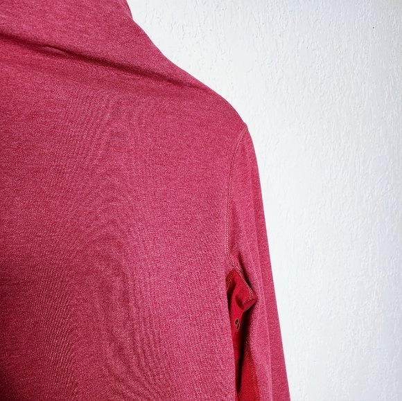 Nike Women's Red Full Zip Dri-Fit Long Sleeve Jacket Sz M Running/Track Athletic - Picture 9 of 10